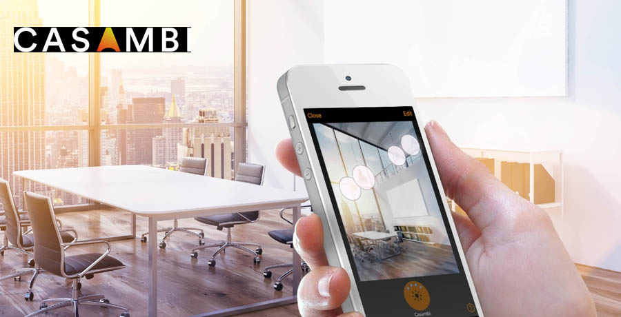 CASAMBI bluetooth Low Energy technology lighting control solution